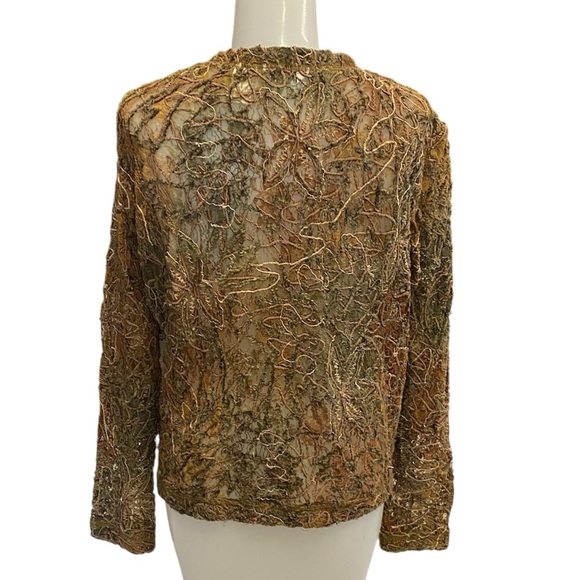 Laura Ashley~Petit Small~Lace Jacket - Picture 2 of 8